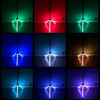 Thumbnail for 2 MR DJ Color Stand LED Speaker Stand Tripod With LED lighting and IR control