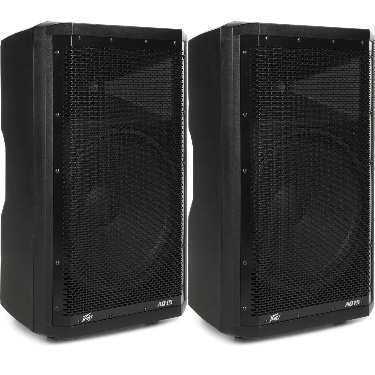 2 Peavey Aquarius AQ 15 670W 15" Powered Speaker
