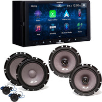 Thumbnail for alpine-ilx-w670-digital-multimedia-receiver-and-4-speakers