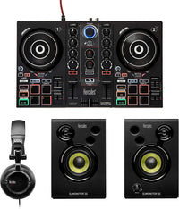 Thumbnail for Hercules DJ Learning Kit w/ Controller, Speakers, Headphones, and Software