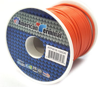 Thumbnail for American Terminal ATPW16-100OR 16GA 100' Orange Primary Remote Power Ground Wire