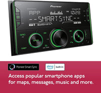 Thumbnail for PIONEER MVH-S622BS  Double DIN Digital Media Receiver Enhanced Audio