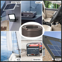 Thumbnail for MK Audio PC8250BK 8GA 250' Black Power Ground Wire Car Audio Amplifier Marine Cable