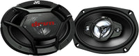 Thumbnail for JVC CS-DR6940 550W 6x9 4-Way Coaxial Speakers + 6x9