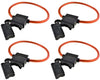 XP Audio XATC8G-100 100 8 Gauge ATC In-Line Blade Fuse Holder OFC Copper Wire Protection