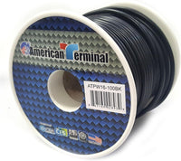 Thumbnail for American Terminal ATPW16-100BK 16GA 100' Black Primary Remote Power Ground Wire