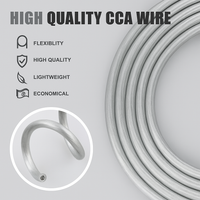 Thumbnail for Absolute P8250SV 8GA 250' Silver Power Ground Wire Car Audio Amplifier Marine Cable