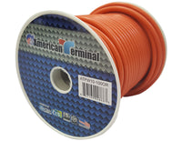 Thumbnail for American Terminal ATPW10-100OR 10GA 100' Orange Primary Remote Power Ground Wire