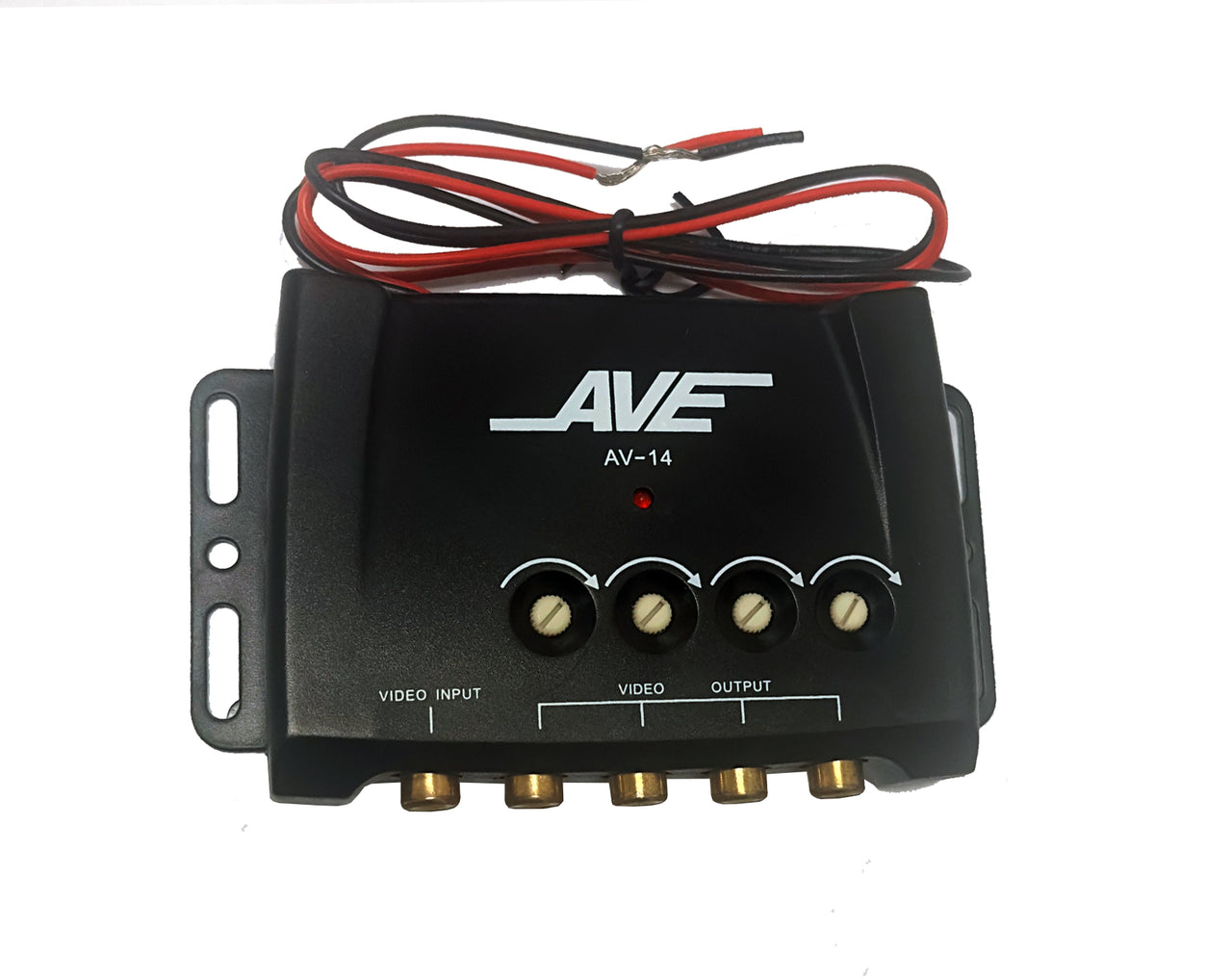 AVE AV-14 Video Booster 1 In - 4 Out Amplifie Splitter Video Signal