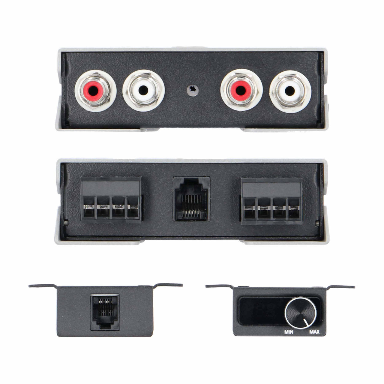 Axxess AX-BXLOC2-PRO 4CH Active Line Output Converters with Bass Restoration + Bass Boost