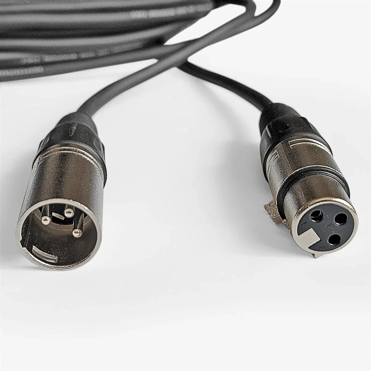 MR DJ CXMXF12 12' XLR Male to XLR Female Microphone Balanced Instrumental Dj XLR Interconnect Cable