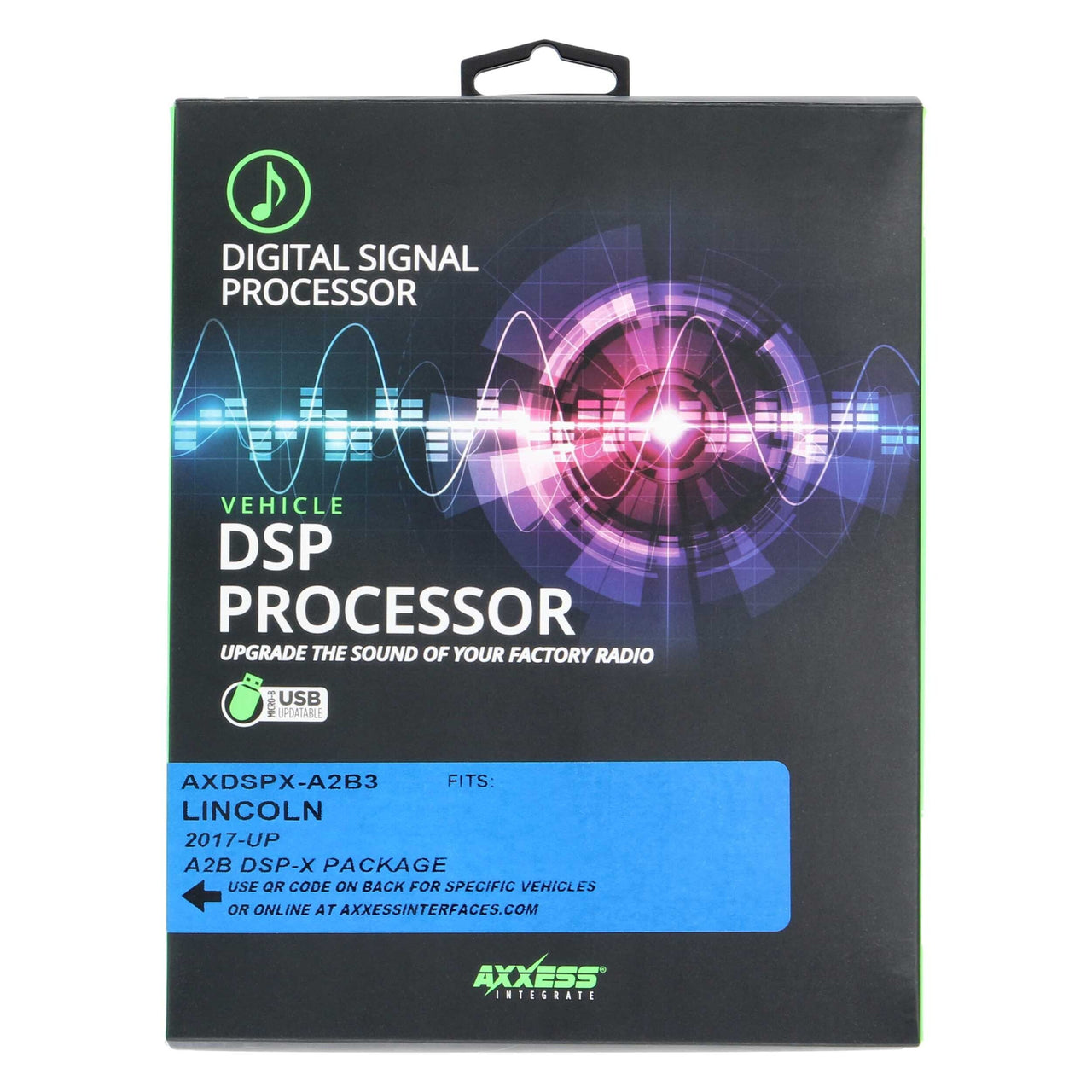 Axxess AXDSPX-A2B3 A2B/DSP Data Interface - Fits Select Lincoln Models 2018-UP* (with Revel® amp)