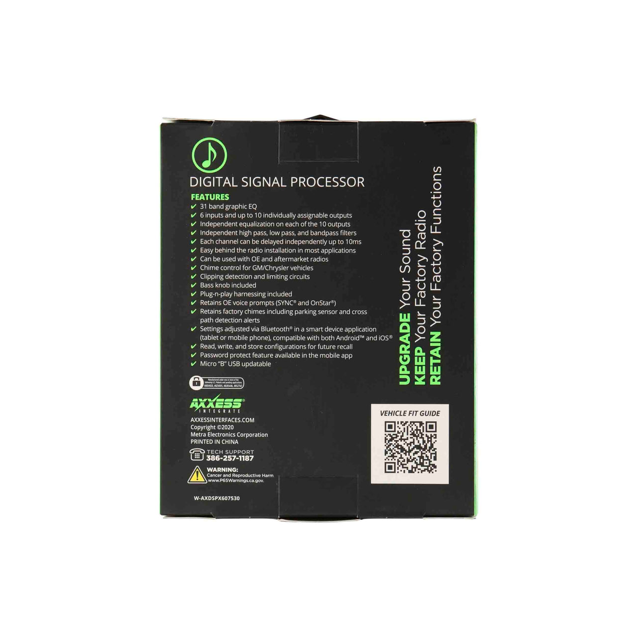 Axxess AXDSPX-CH3 DSP Data Interface with Pre-wired Harness Fits Select Chrysler Models 2011-2020