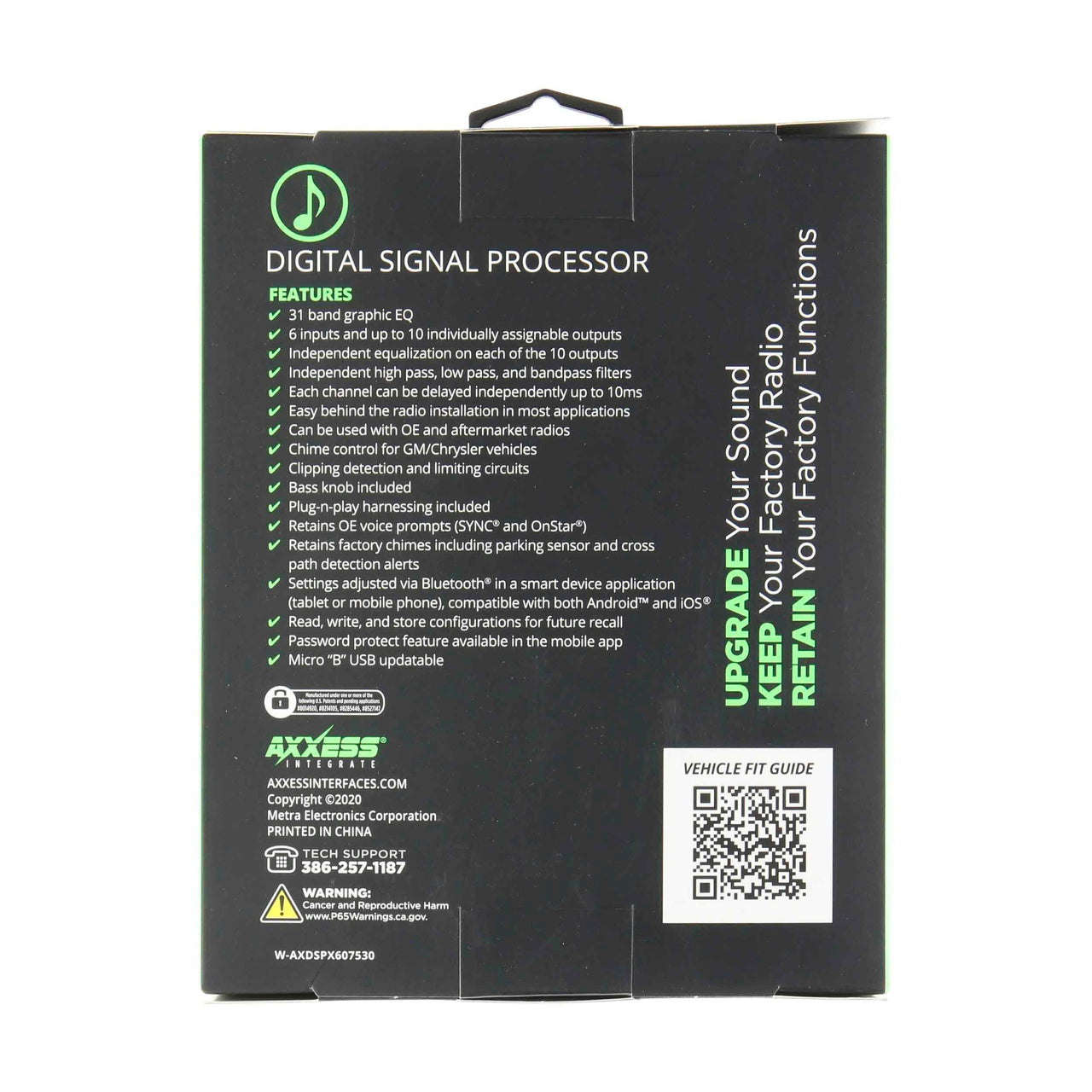 Axxess AXDSPX-TY3 DSP Data Interface with Pre-wired Harness - Fits Select Toyota Models 2018-2023