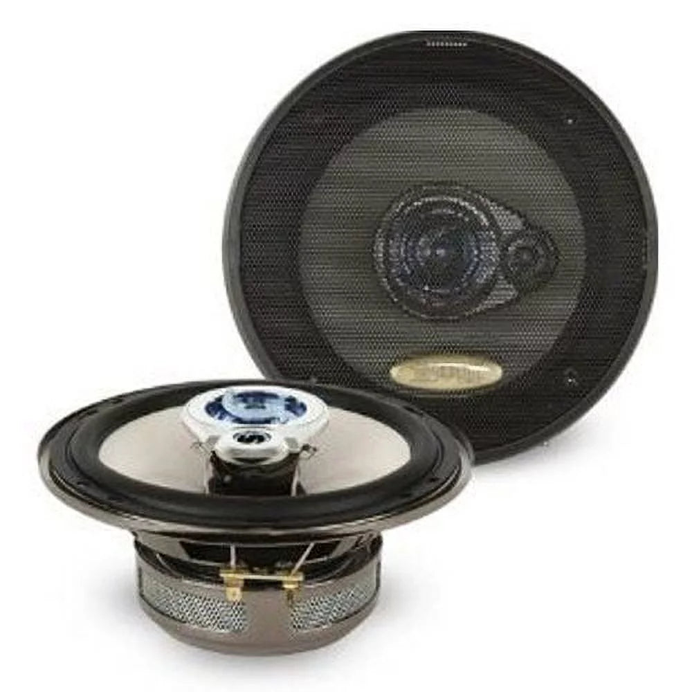 2 Pair Absolute HQ-653 6-1/2" 420 Watts 3-way HQ Series Speakers Built-in Crossovers