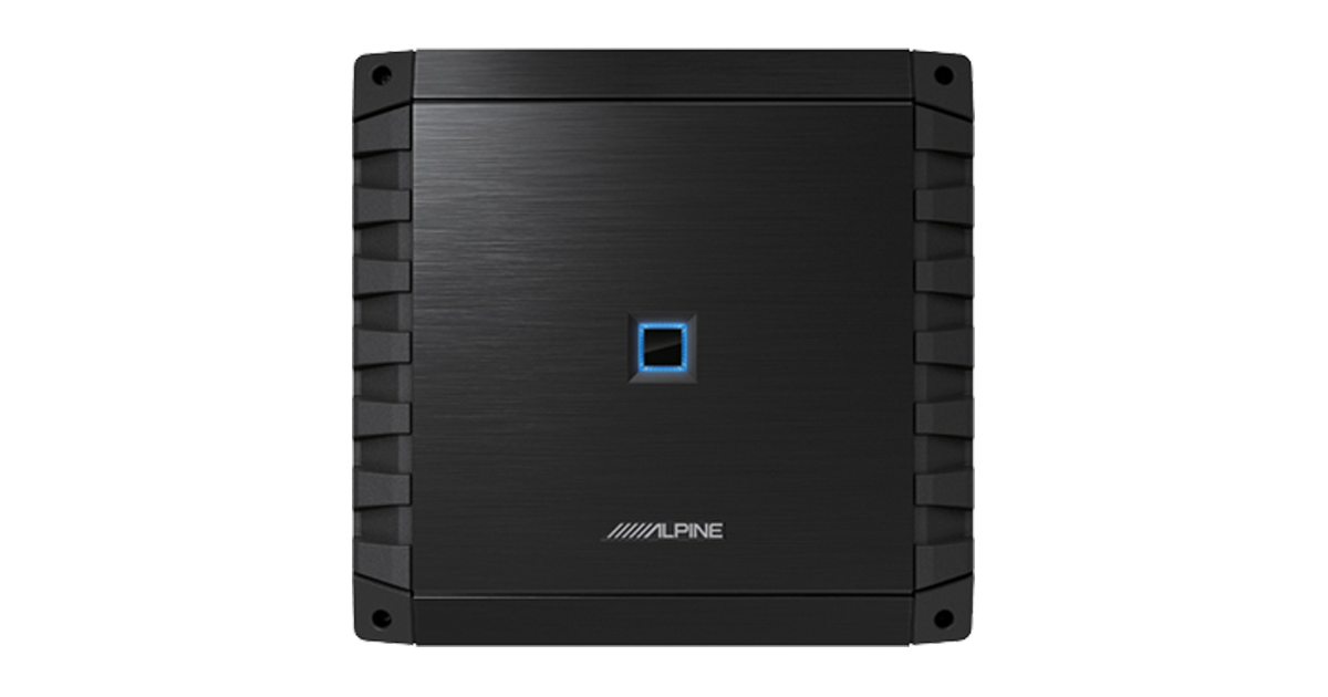 Alpine S2-A60M S-Series Class D 600 W Mono Subwoofer Amplifier