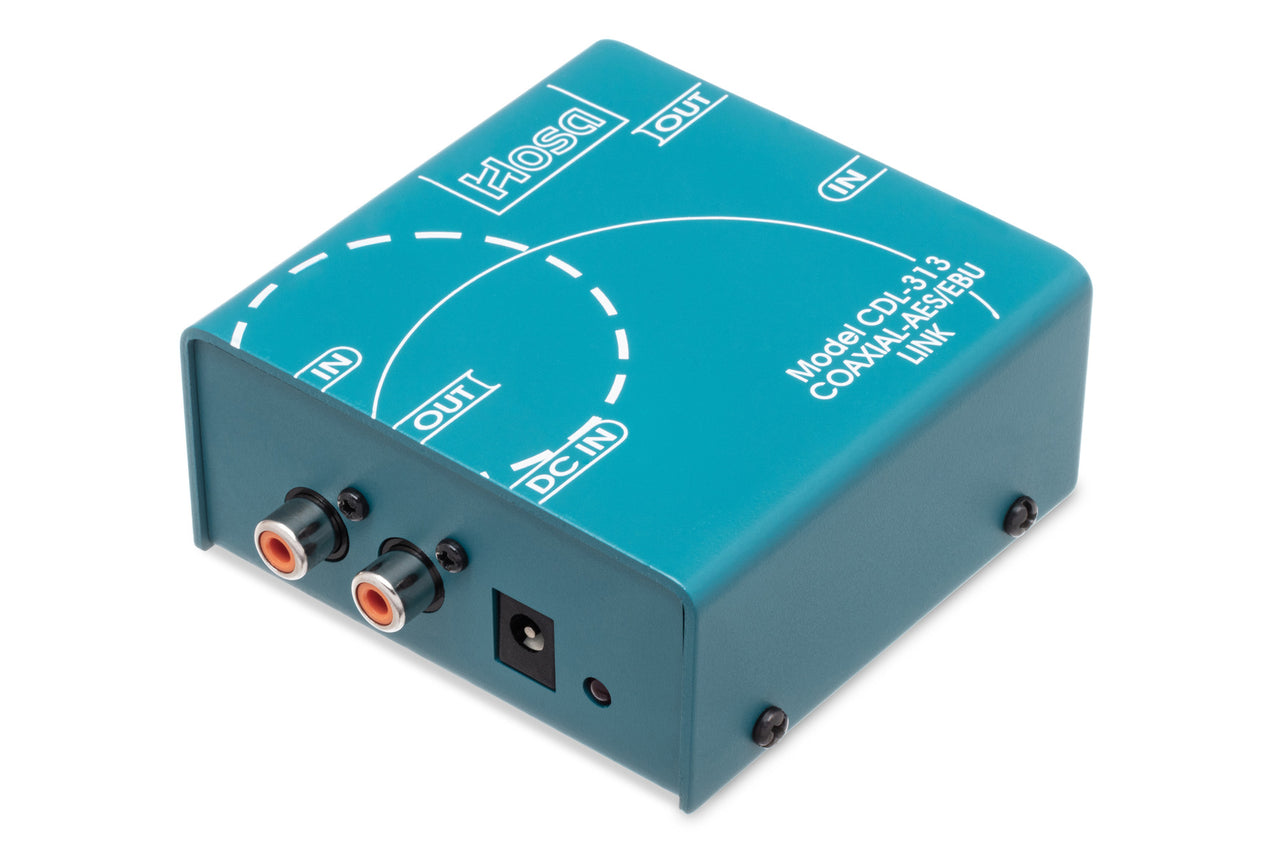 Hosa CDL-313 S/PDIF Coax to AES/EBU Digital Audio Interface