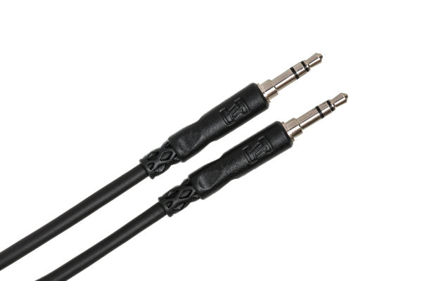 Hosa CMM-105C Coiled Stereo Interconnect Cable 3.5mm TRS Male to 3.5mm TRS Male 5 foot