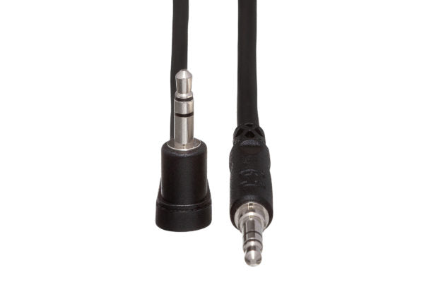 Hosa CMM-105C Coiled Stereo Interconnect Cable 3.5mm TRS Male to 3.5mm TRS Male 5 foot