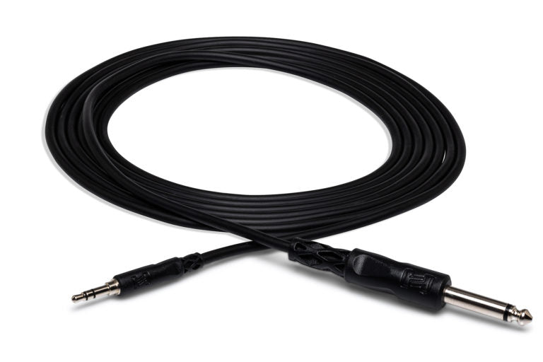 Hosa CMP-103 Interconnect Cable - 3.5mm TRS Male to 1/4-inch TS Male - 3 foot
