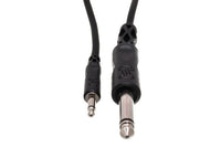 Thumbnail for Hosa CMP-303 Interconnect Cable - 3.5mm TS Male to 1/4-inch TS Male - 3 foot