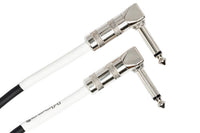 Thumbnail for Hosa CPE-118 Guitar Patch Cable - 1/4-inch TS Male to Right Angle 1/4-inch TS Male - 18 inch