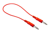 Thumbnail for Hosa CSS-845 1/4-inch TRS Male to 1/4-inch TRS Male Patch Cable 8-pack - 1.5 foot (Various Colors)