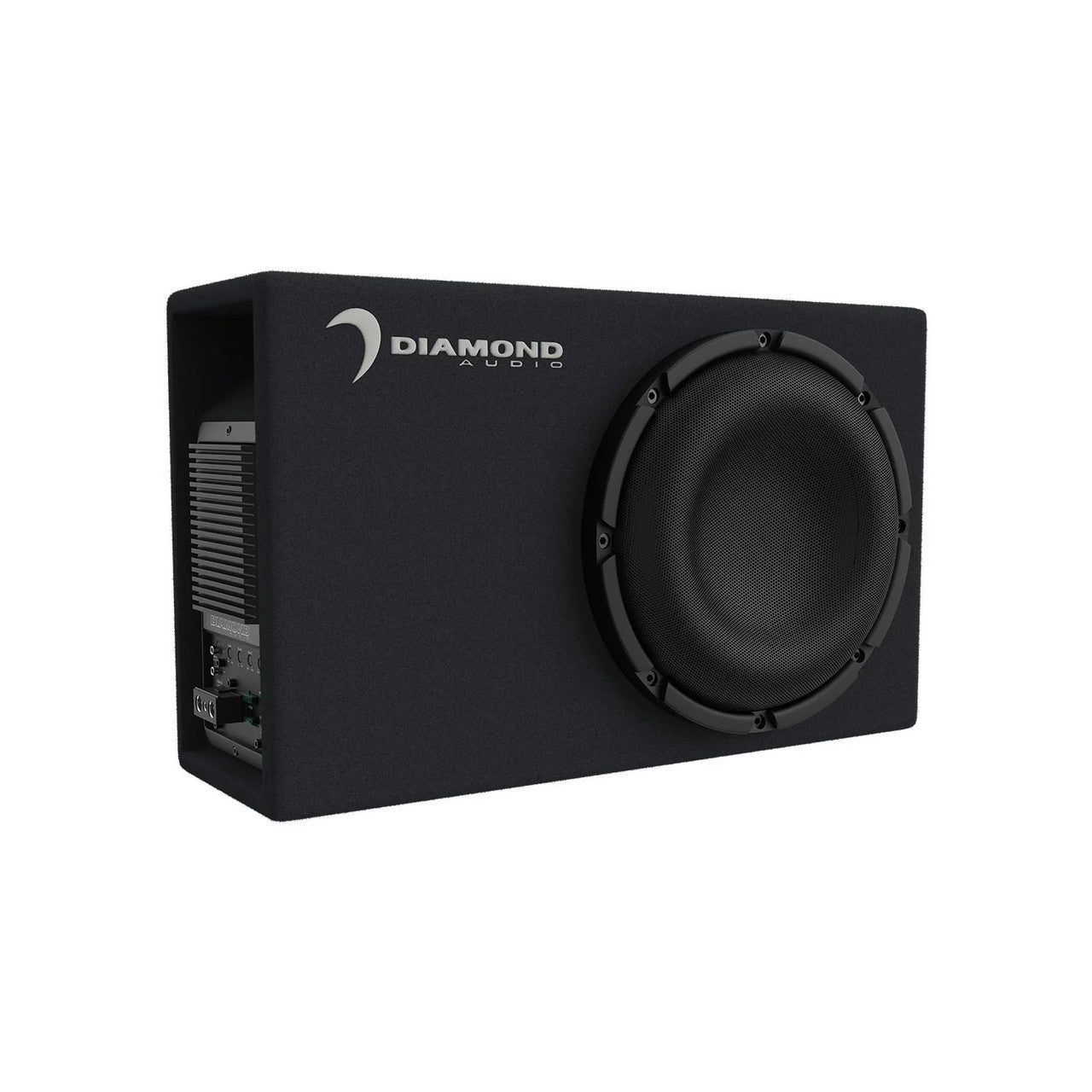 Diamond Audio DESMB10A 10" 2 Ohm 400W RMS Power Handling Slot Vented Active Subwoofer Enclosure