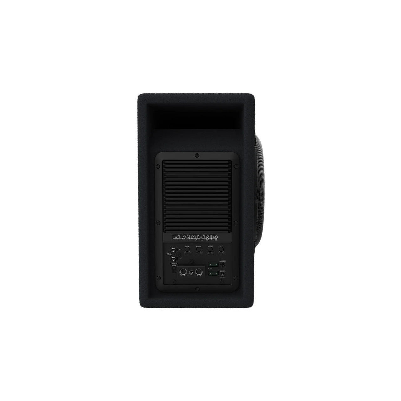 Diamond Audio DESMB10A 10" 2 Ohm 400W RMS Power Handling Slot Vented Active Subwoofer Enclosure
