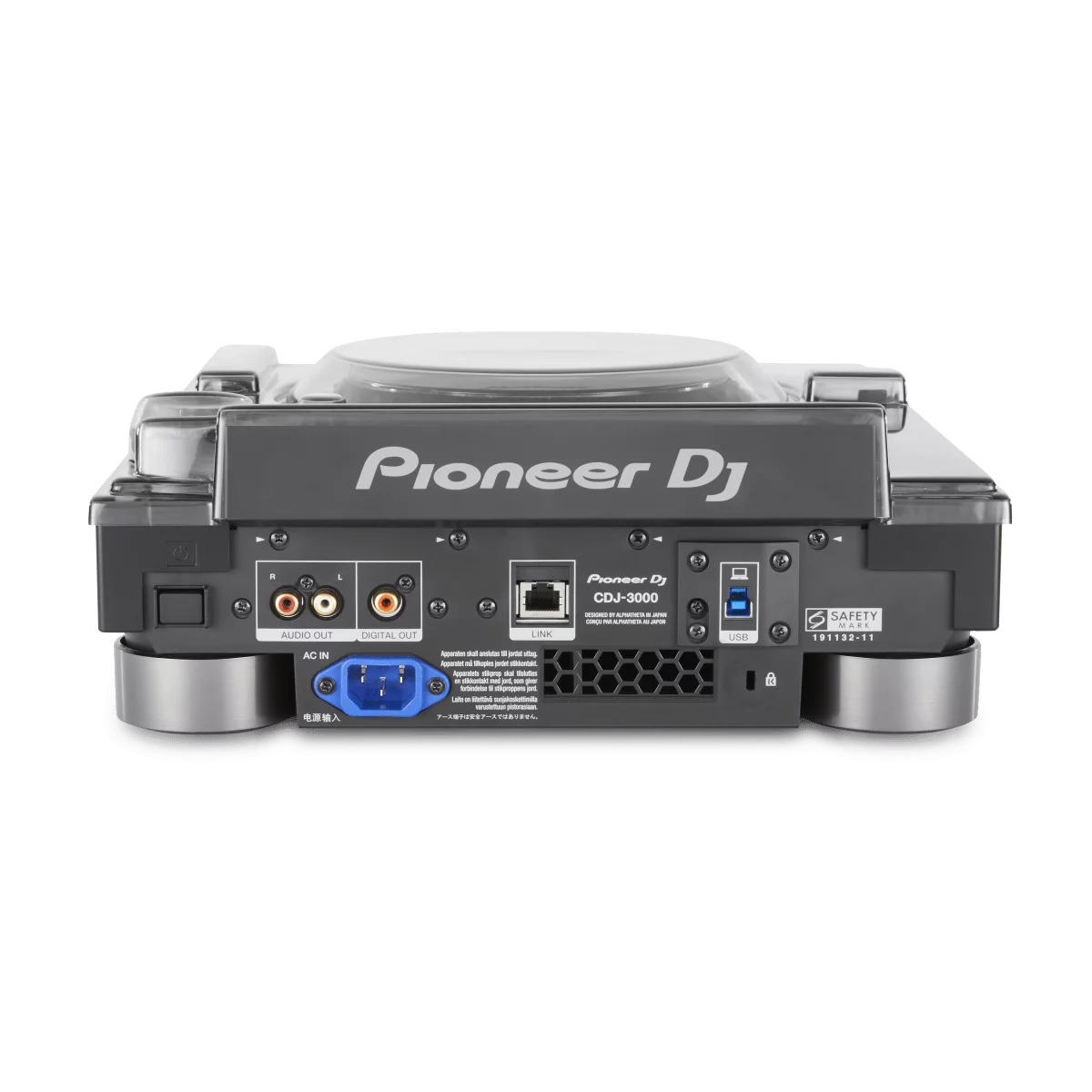 Decksaver Cover for Pioneer DJ CDJ3000