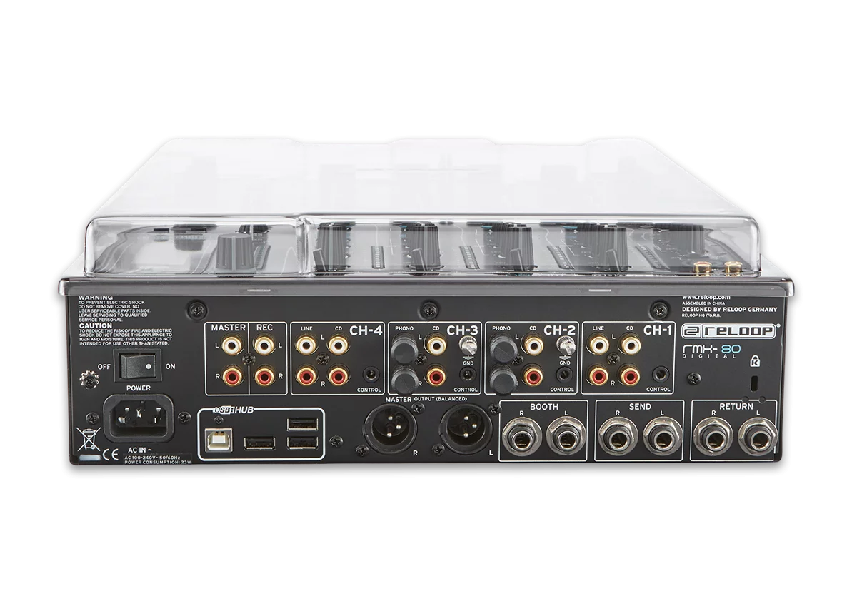 Decksaver Reloop RMX-95 / RMX-90 / RMX-80 / RMX-60 Mixer Cover