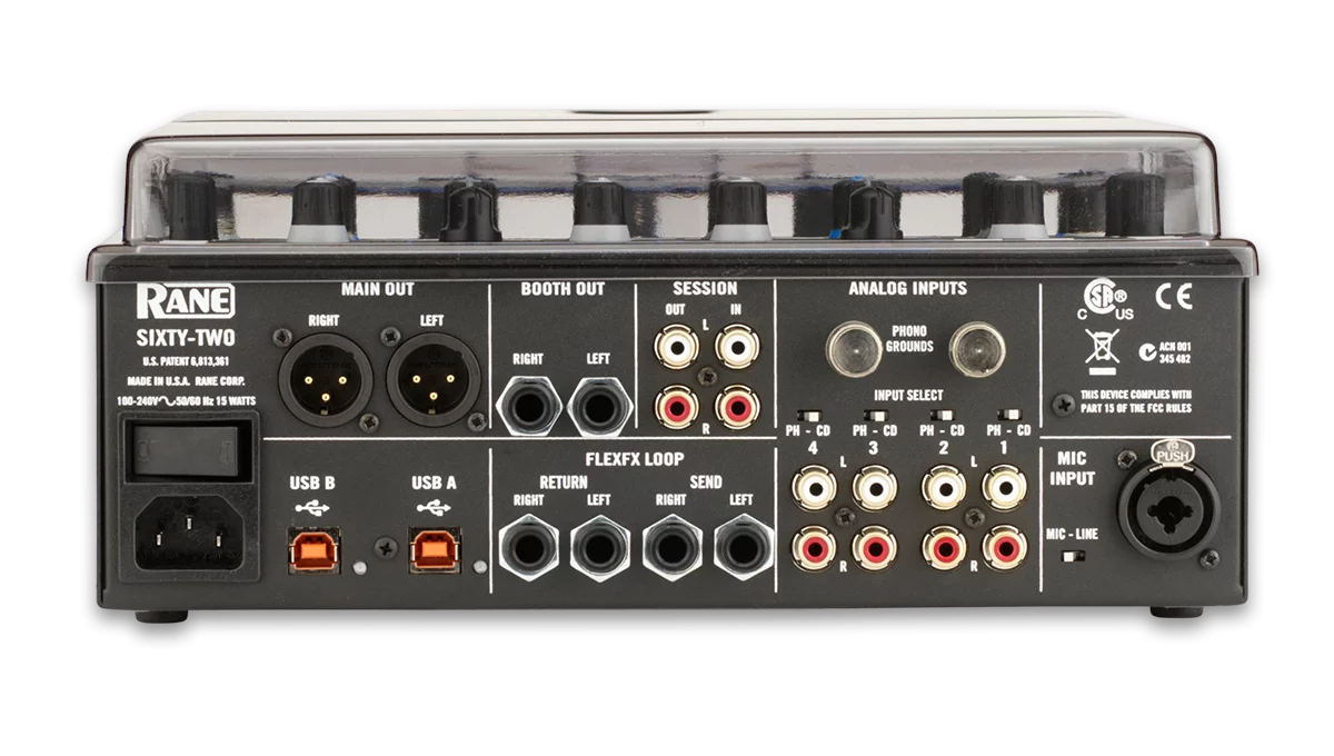 Decksaver Rane Sixty-Two Mixer Cover