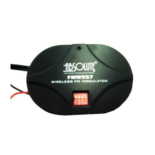 Absolute  FMW557 Wireless FM Stereo Modulator with 8 Frequency Setting