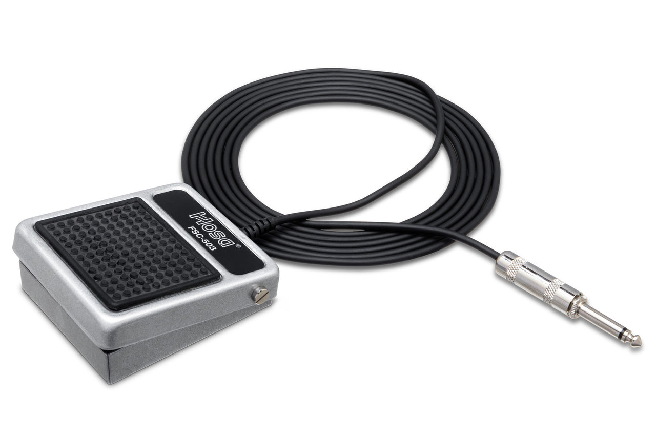 Hosa FSC-502 Momentary Footswitch Normally Open