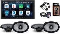 Thumbnail for Alpine ILX-W670 Indash Receiver, 2 Pairs Alpine R2-S69 6x9 Coaxial Speaker, PAK1
