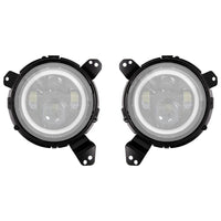 Thumbnail for Jeep JP-JLB7 Headlight Adapter Brackets 7 Inch - Wrangler JL 2018-Up