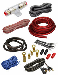 Thumbnail for Absolute KIT4 4 Gauge 2000W Amplifier Hookup Kit