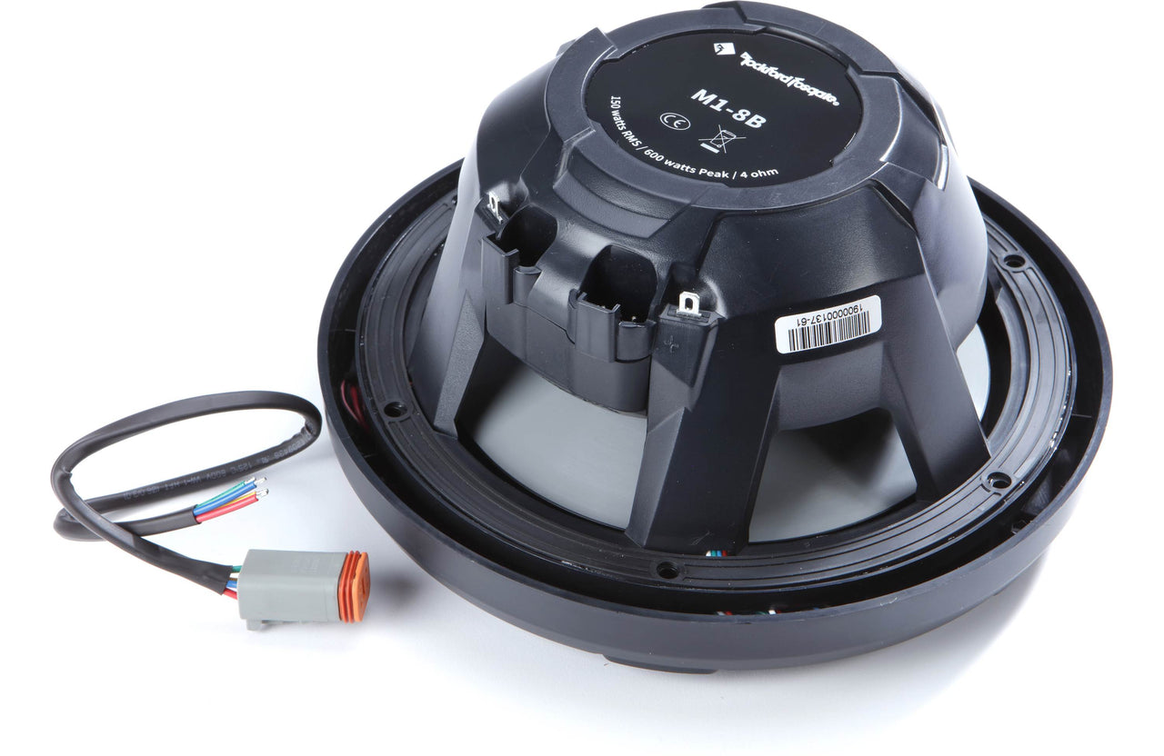 Rockford Fosgate M1-8B M1 Series 8" Color-Optix™ marine speakers Black