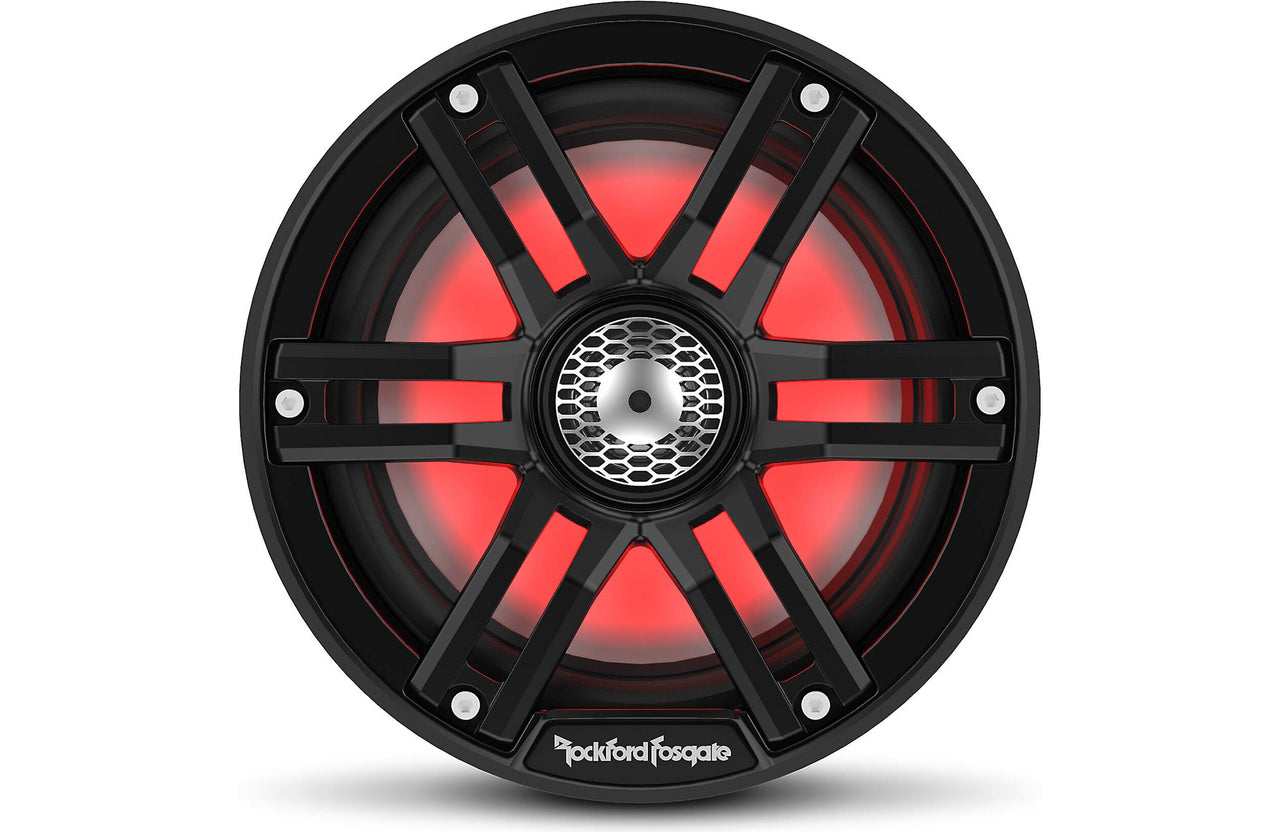 Rockford Fosgate M2-65B M2 Series 6-1/2" Color-Optix marine speakers Black