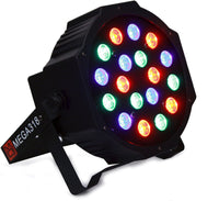 Thumbnail for MR DJ MEGA318 18X3W RGBW Slim Flat Par Wash Disco DJ Party Club Stage Show Lighting