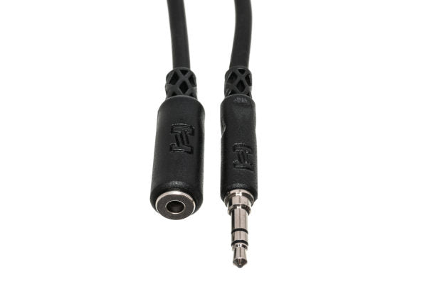 Hosa MHE-102 3.5mm TRS Female to 3.5mm TRS Male Extension Cable 2 foot
