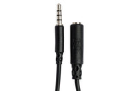 Thumbnail for Hosa MHE-158 3.5mm TRRS Female to Slim 3.5mm TRRS Male Smartphone Adapter
