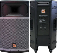 Thumbnail for MR DJ PRO115BT & PRO115S PA DJ Active & Passive Speaker & Stands Professional PRO PA DJ 15” 2-Way Full-Range Active & Passive Loudspeaker