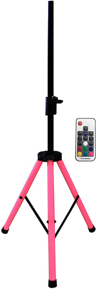 Thumbnail for MR DJ SS850LED Color Speaker Stand Ultra Bright LED Color Changing Lighting with Remote