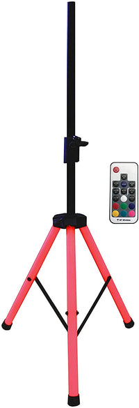 Thumbnail for MR DJ SS850LED Color Speaker Stand Ultra Bright LED Color Changing Lighting with Remote