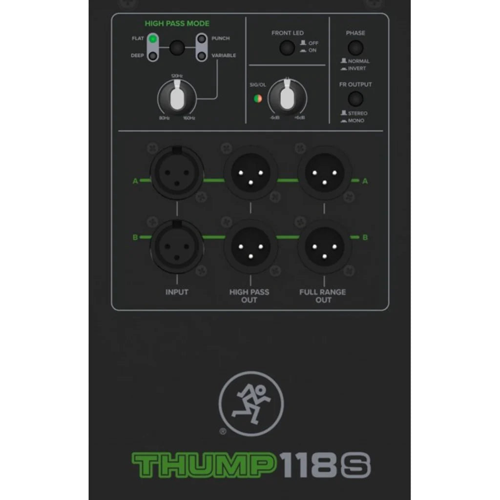 Mackie Thump118S 1400 Watt 18-inch Powered Subwoofer