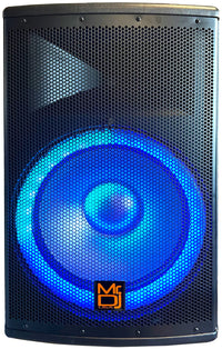 Thumbnail for MR DJ 4500W Peak Bi-Amped Bluetooth DJ Speaker with 15