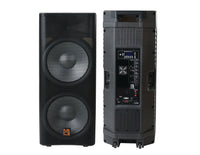 Thumbnail for MR DJ PBX6500LED PRIME PRO Dual 15” 3-Way Powered/Active DJ PA Live Sound Loudspeaker