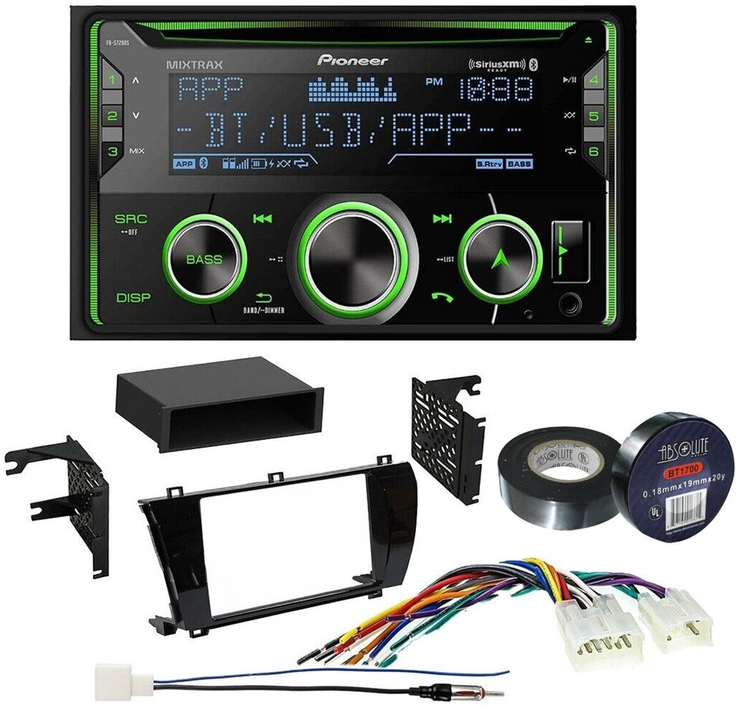 Pioneer FHS722BS In-Dash CD Receiver Car Stereo Radio for 2014-16 Toyota Corolla