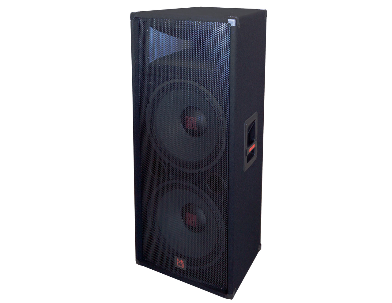 MR DJ PSD-3000 Double 15" Passive 3000 Watts 3-Way DJ/PA PRO Audio Loudspeaker